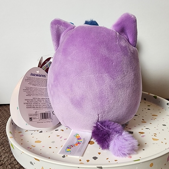Squishmallow Pauletta the Fox 5 Inch Soft Valentines Day 2024 NWT - Picture 2 of 4